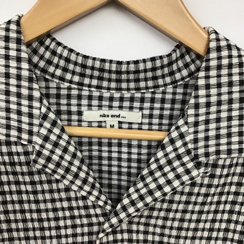 ニコアンド niko and... シャツ、ブラウス 半袖 M チェック マルチカラー / マルチカラー / multicolor レディース USED 古着 中古 10153897
