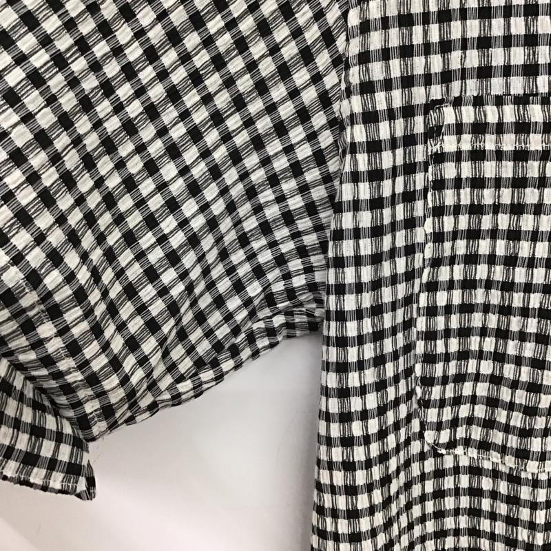 ニコアンド niko and... シャツ、ブラウス 半袖 M チェック マルチカラー / マルチカラー / multicolor レディース USED 古着 中古 10153897