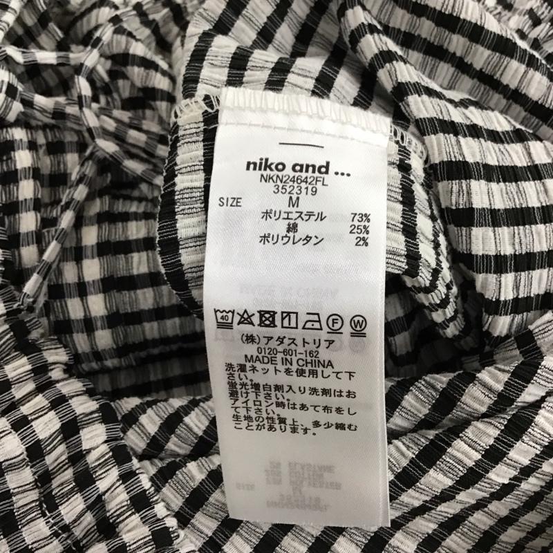 ニコアンド niko and... シャツ、ブラウス 半袖 M チェック マルチカラー / マルチカラー / multicolor レディース USED 古着 中古 10153897