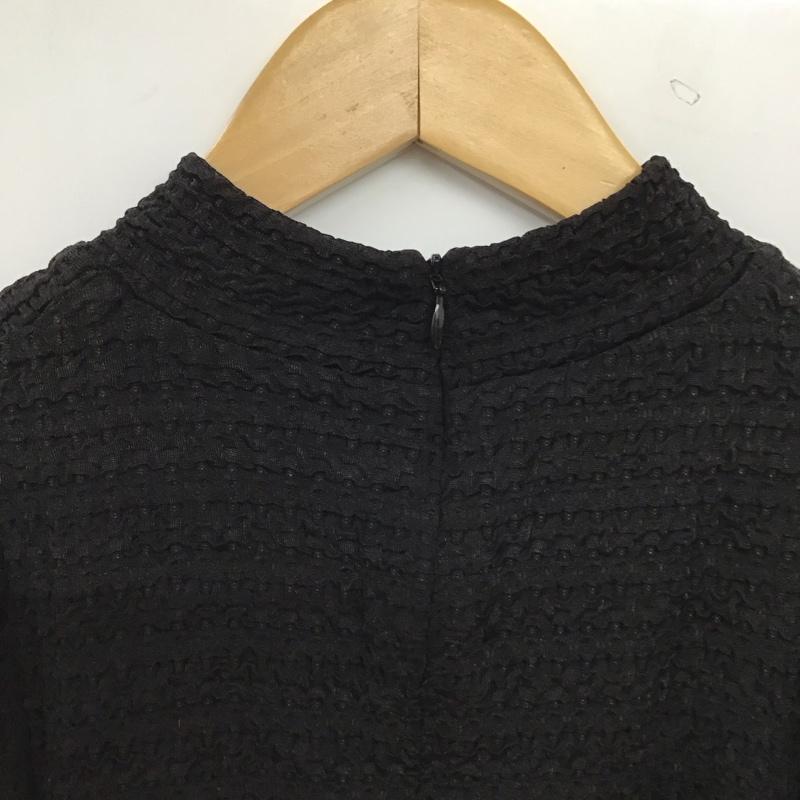 スライ SLY カットソー 半袖 030gsz80-2640 SHIRRING PUFF トップス FREE 無地 黒 / ブラック / black レディース USED 古着 中古 10153898