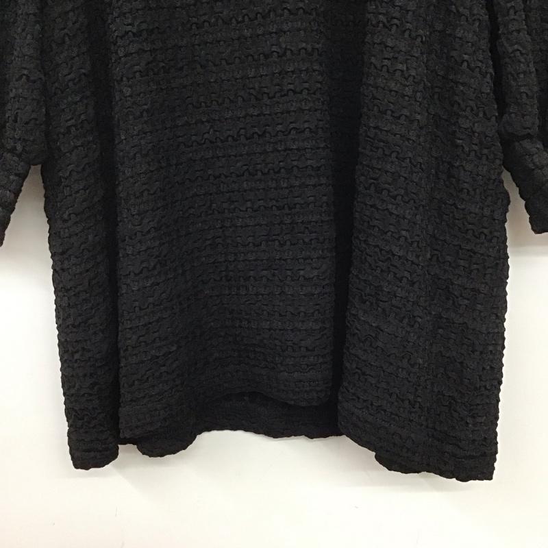 スライ SLY カットソー 半袖 030gsz80-2640 SHIRRING PUFF トップス FREE 無地 黒 / ブラック / black レディース USED 古着 中古 10153898