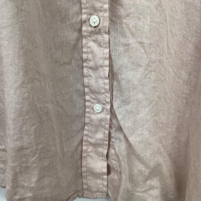 ジーナシス JEANASIS シャツ、ブラウス 長袖 M 無地 桃 / ピンク / pink レディース USED 古着 中古 10153901