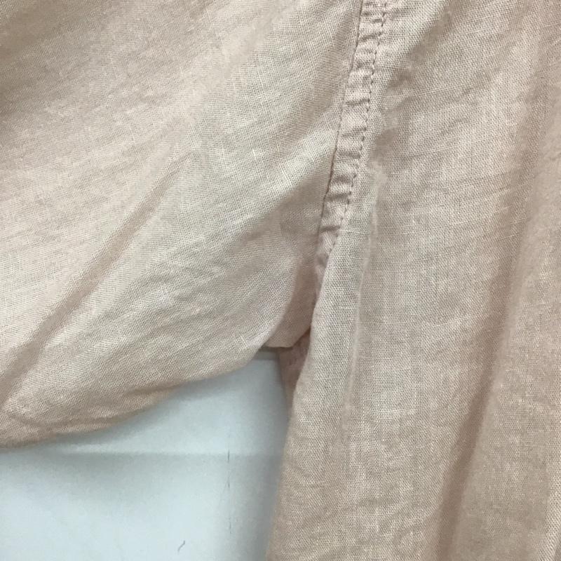 ジーナシス JEANASIS シャツ、ブラウス 長袖 M 無地 桃 / ピンク / pink レディース USED 古着 中古 10153901