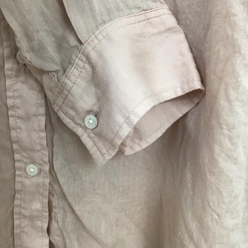 ジーナシス JEANASIS シャツ、ブラウス 長袖 M 無地 桃 / ピンク / pink レディース USED 古着 中古 10153901