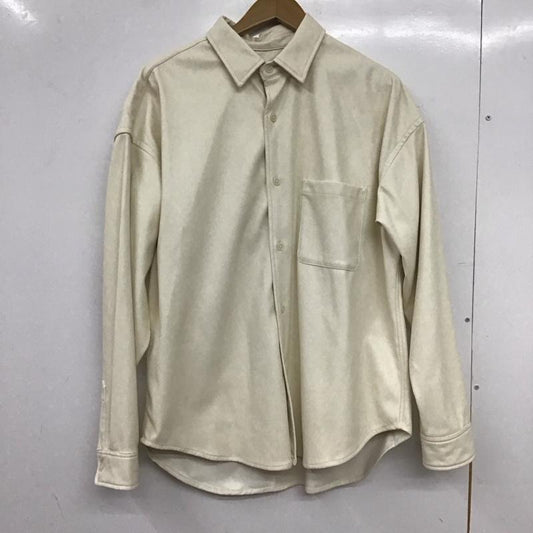 アズールバイマウジー AZUL BY MOUSSY ジャケット、上着 ジャケット、ブレザー 251FST30-043C FAUX LEATHER SHIRT JACKET M 無地 白 / ホワイト / white メンズ USED 古着 中古 10153904