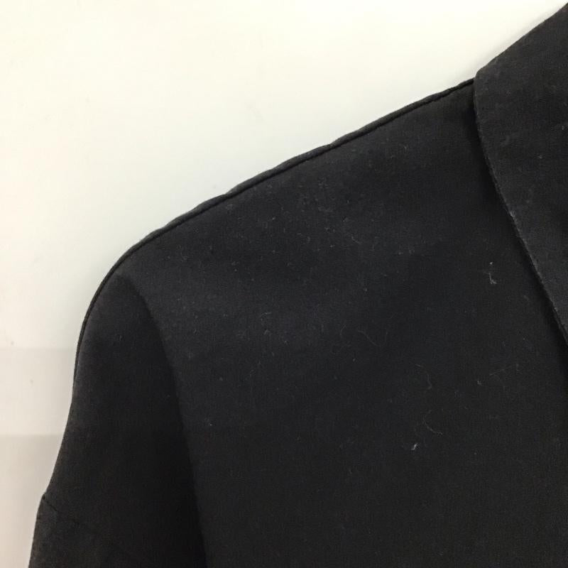 ザラ ZARA シャツ、ブラウス 長袖 M 無地 黒 / ブラック / black レディース USED 古着 中古 10153905