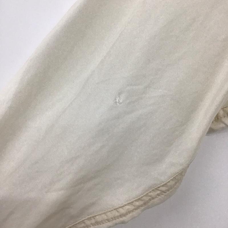 ジーナシス JEANASIS シャツ、ブラウス 長袖 FREE 無地 白 / ホワイト / white レディース USED 古着 中古 10153906