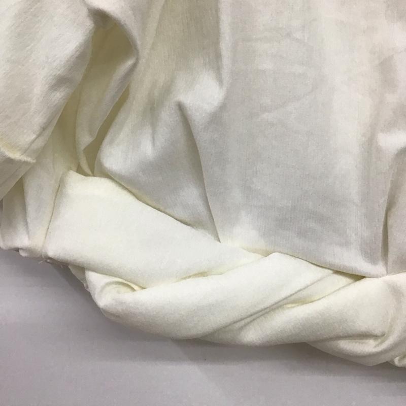 ザラ ZARA カットソー 半袖 タグ付 M 無地 白 / ホワイト / white レディース USED 古着 中古 10153908