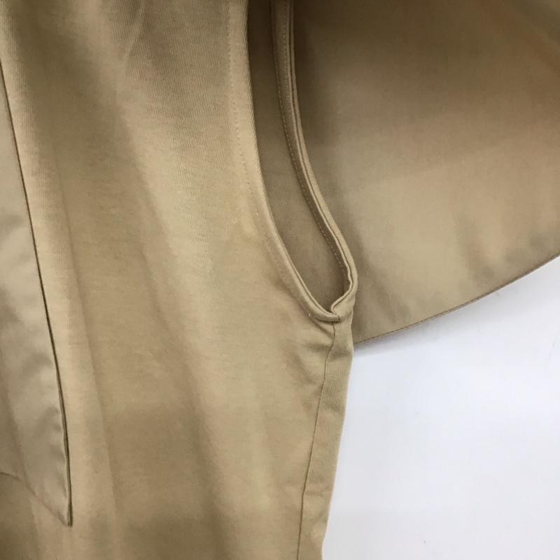 ミラオーウェン Mila Owen カットソー 半袖 09WCT252051 アシメカラー布帛ドッキングカット 1 無地 ベージュ / ベージュ / beige レディース USED 古着 中古 10153909