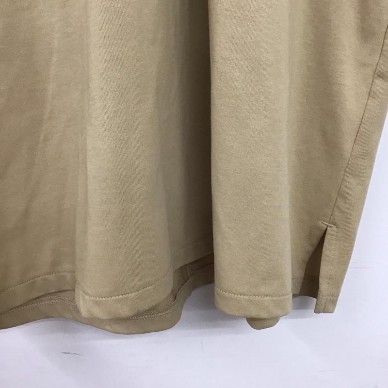 ミラオーウェン Mila Owen カットソー 半袖 09WCT252051 アシメカラー布帛ドッキングカット 1 無地 ベージュ / ベージュ / beige レディース USED 古着 中古 10153909