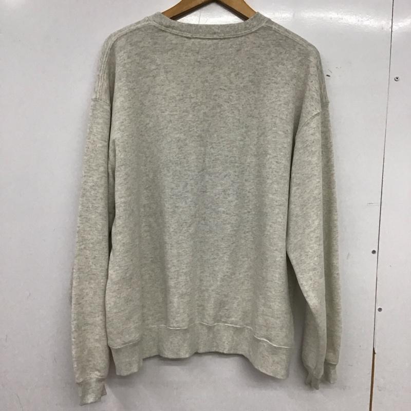 ディスコート Discoat トレーナー 長袖 FREE ロゴ、文字 灰 / グレー / gray レディース USED 古着 中古 10153912
