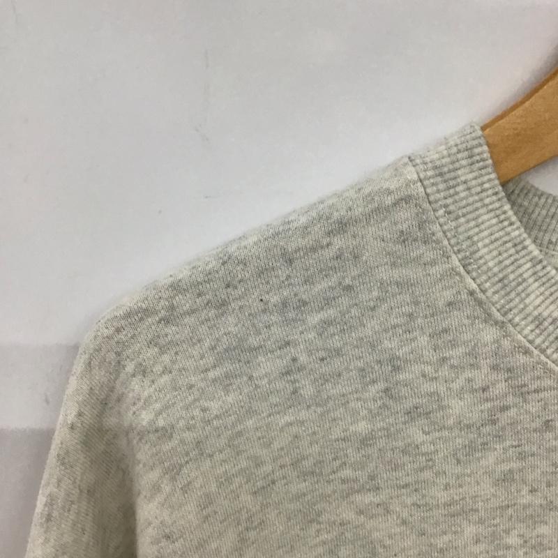 ディスコート Discoat トレーナー 長袖 FREE ロゴ、文字 灰 / グレー / gray レディース USED 古着 中古 10153912
