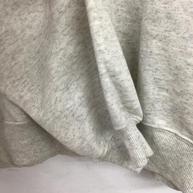 ディスコート Discoat トレーナー 長袖 FREE ロゴ、文字 灰 / グレー / gray レディース USED 古着 中古 10153912