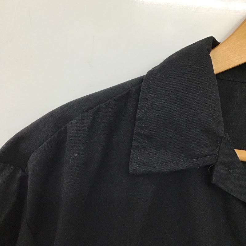 ディッキーズ Dickies シャツ、ブラウス 半袖 半袖シャツ 無地シャツ ポケットシャツ M 無地 黒 / ブラック / black メンズ USED 古着 中古 10153913