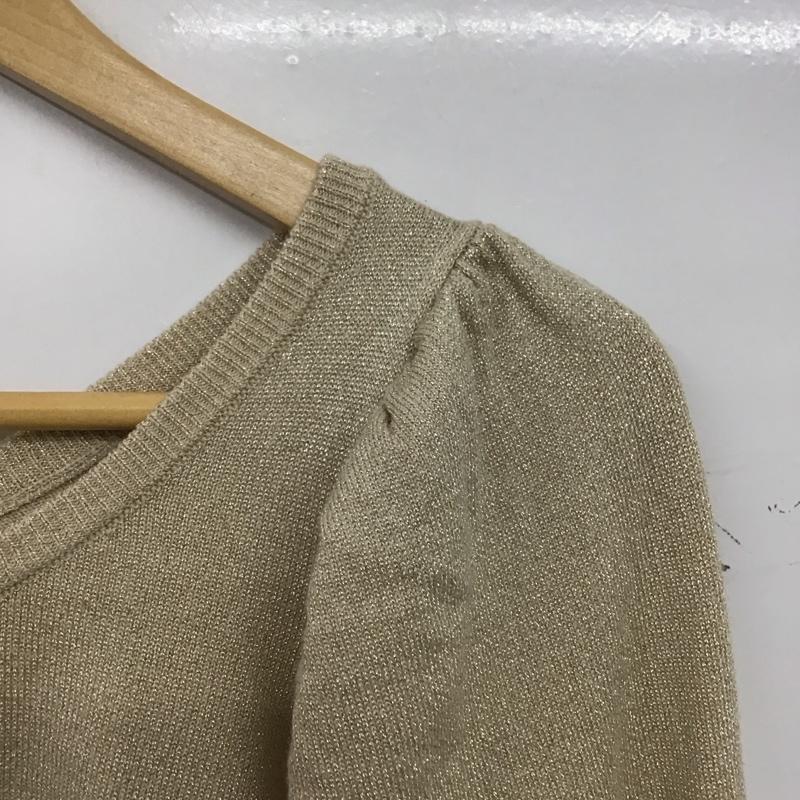 アルシーヴ archives カーディガン 長袖 M 無地 ベージュ / ベージュ / beige レディース USED 古着 中古 10153914