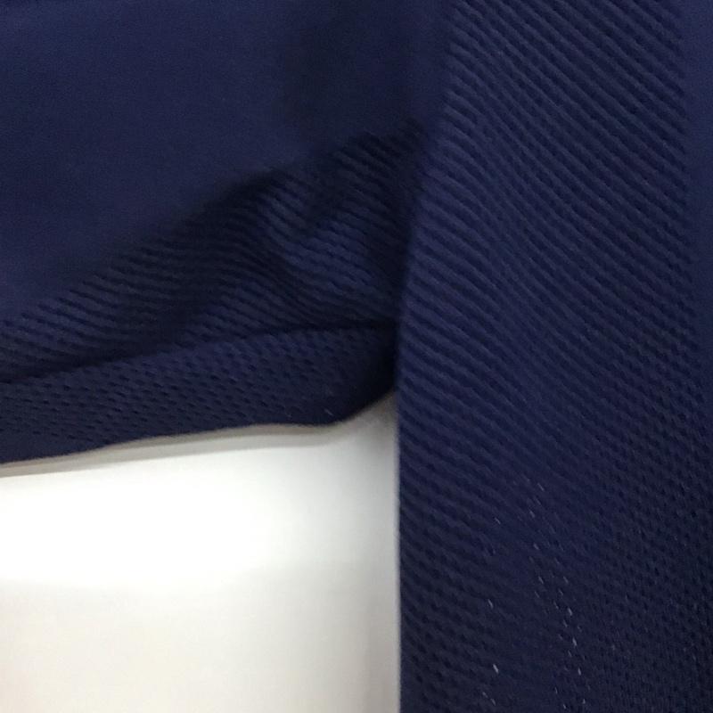 アディダス adidas Tシャツ 半袖 半袖カットソー プリントTシャツ スポーツウェア ロゴ、文字 紺 / ネイビー / navy メンズ USED 古着 中古 10153920