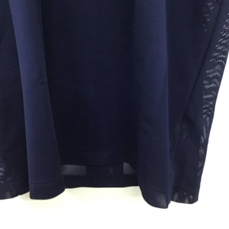 アディダス adidas Tシャツ 半袖 半袖カットソー プリントTシャツ スポーツウェア ロゴ、文字 紺 / ネイビー / navy メンズ USED 古着 中古 10153920