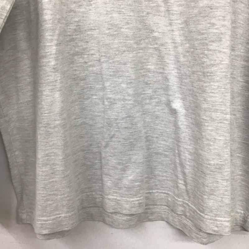シュプリーム Supreme カットソー 長袖 長袖カットソー プリントカットソー クルーネック M ロゴ、文字 灰 / グレー / gray メンズ USED 古着 中古 10153922