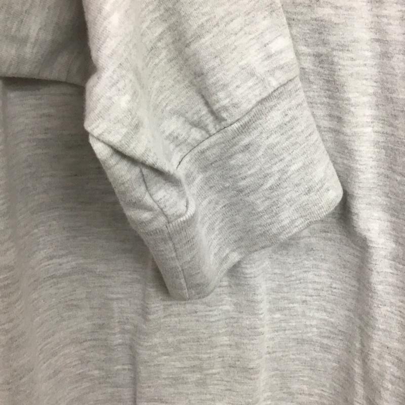 シュプリーム Supreme カットソー 長袖 長袖カットソー プリントカットソー クルーネック M ロゴ、文字 灰 / グレー / gray メンズ USED 古着 中古 10153922