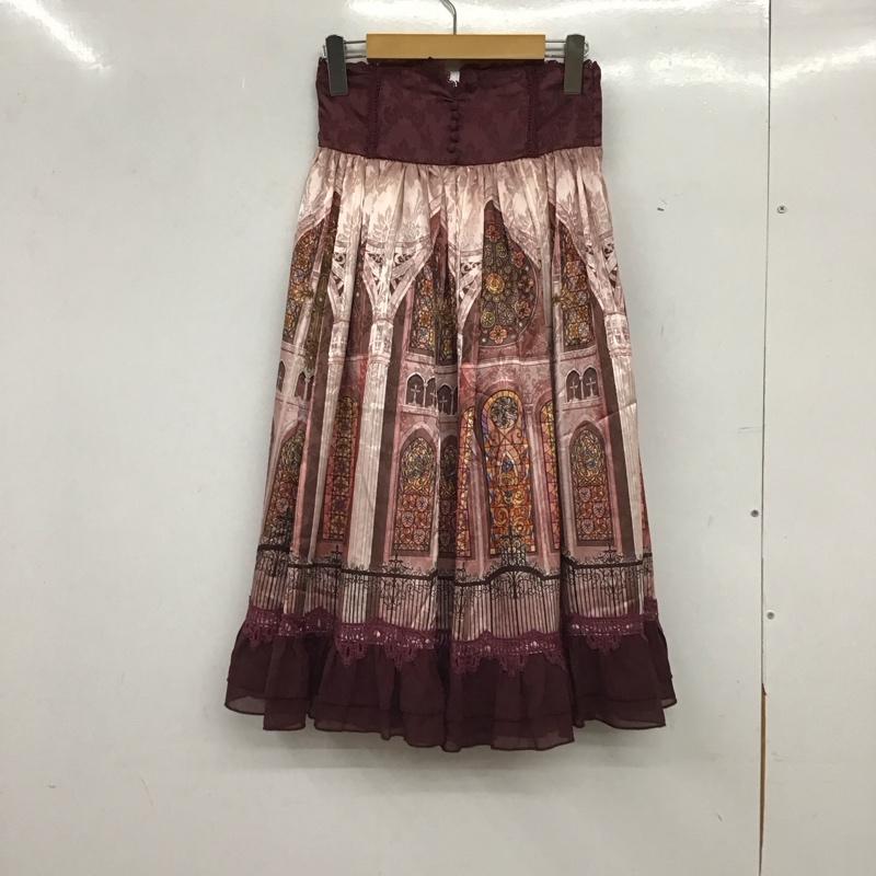アクシーズファム axes femme スカート ミニスカート M 総柄 マルチカラー / マルチカラー / multicolor レディース USED 古着 中古 10153923