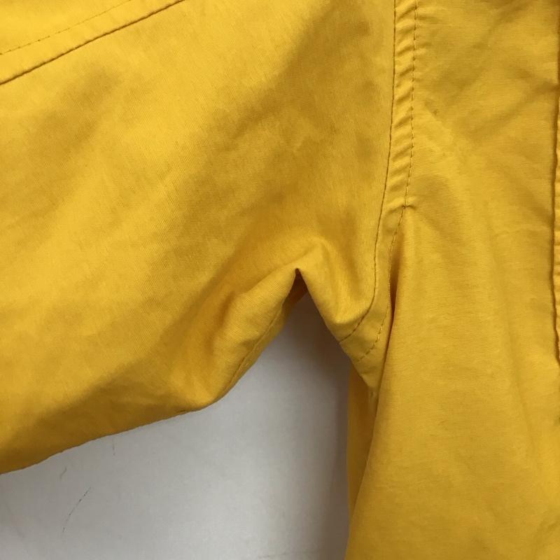 ザノースフェイス THE NORTH FACE シャツ、ブラウス 長袖 nt01600 長袖シャツ ボタンダウンシャツ S 無地 黄 / イエロー / yellow メンズ USED 古着 中古 10153924