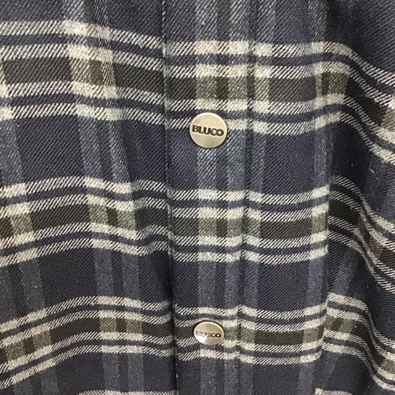 ブルコワークガーメント BLUCO WORK GARMENT ジャケット、上着 ジャンパー、ブルゾン アウター フロントボタン カラージャケット XL チェック マルチカラー / マルチカラー / multicolor メンズ USED 古着 中古 10153928