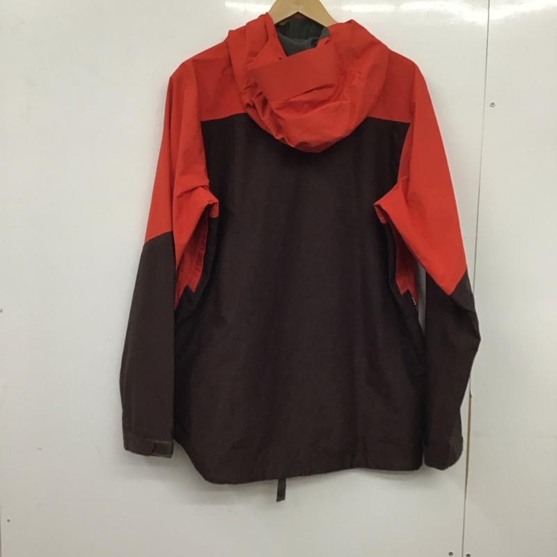 パタゴニア patagonia ジャケット、上着 ジャンパー、ブルゾン 30941fa15 スノーショットジャケット マウンテンパーカー M ロゴ、文字 茶 / ブラウン / brown X 赤 / レッド / red メンズ USED 古着 中古 10153931