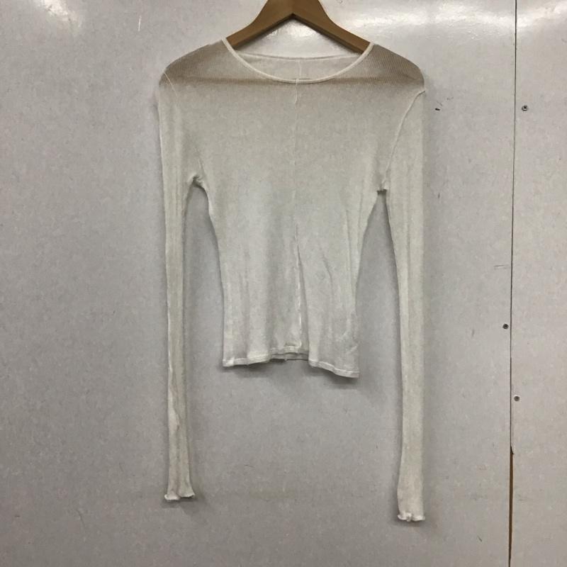 イフメ IFMEH カットソー 長袖 FREE 無地 白 / ホワイト / white レディース USED 古着 中古 10153934