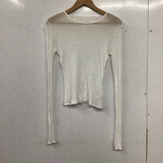 イフメ IFMEH カットソー 長袖 FREE 無地 白 / ホワイト / white レディース USED 古着 中古 10153934