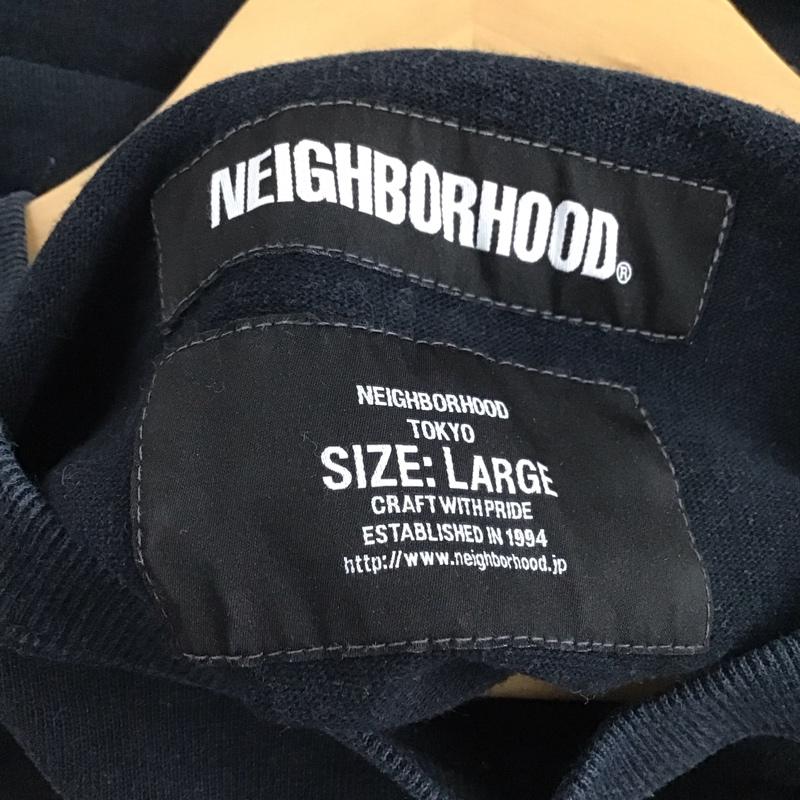 ネイバーフッド NEIGHBORHOOD カットソー 長袖 長袖カットソー 無地カットソー クルーネック L 無地 ダークグレー / ダークグレー / メンズ USED 古着 中古 10153935