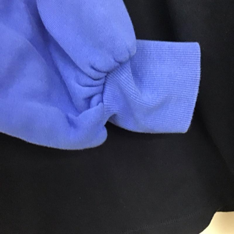 ニコアンド niko and... トレーナー 長袖 無地 白 / ホワイト / white X 紺 / ネイビー / navy レディース USED 古着 中古 10153936