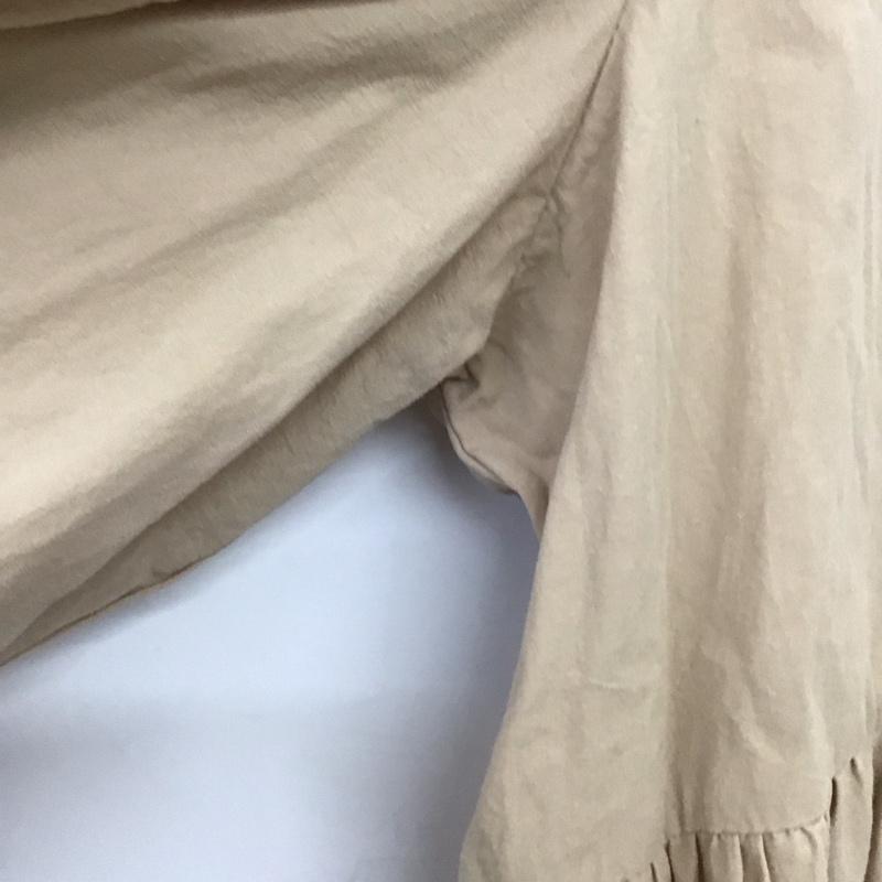 アルシーヴ archives カットソー 長袖 無地 ベージュ / ベージュ / beige レディース USED 古着 中古 10153938