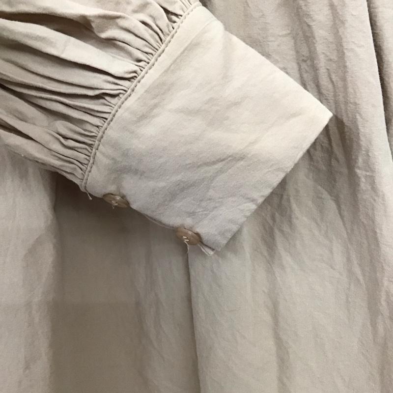 アルシーヴ archives カットソー 長袖 無地 ベージュ / ベージュ / beige レディース USED 古着 中古 10153938