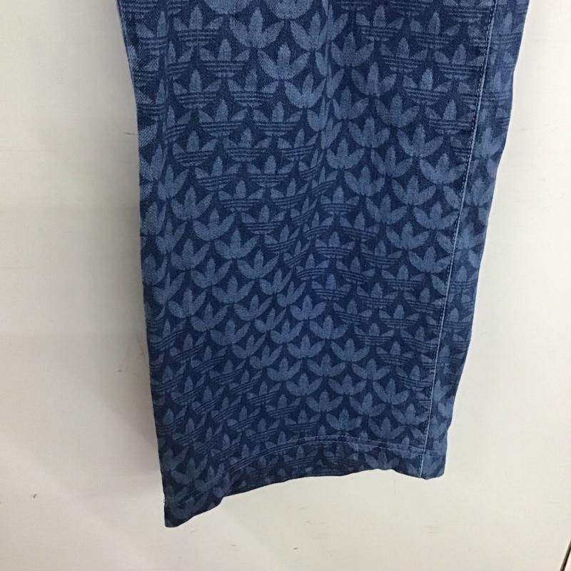 アディダス adidas パンツ デニム、ジーンズ ix6720 MonogramPants デニムパンツ L プリント インディゴ / インディゴ / Indigo メンズ USED 古着 中古 10153940