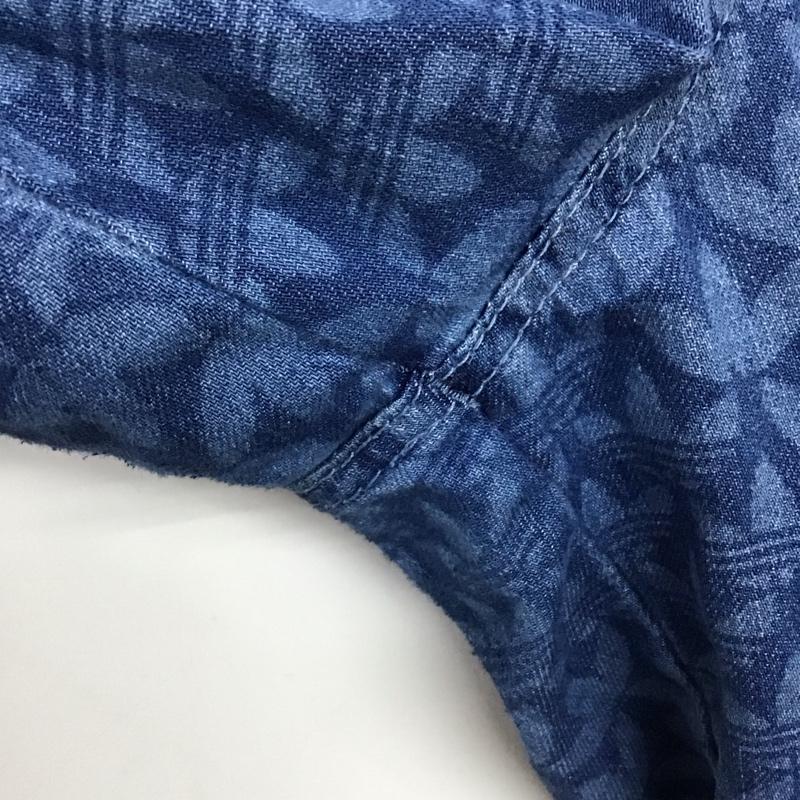 アディダス adidas パンツ デニム、ジーンズ ix6720 MonogramPants デニムパンツ L プリント インディゴ / インディゴ / Indigo メンズ USED 古着 中古 10153940