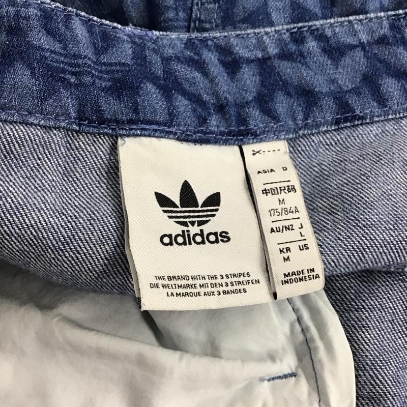 アディダス adidas パンツ デニム、ジーンズ ix6720 MonogramPants デニムパンツ L プリント インディゴ / インディゴ / Indigo メンズ USED 古着 中古 10153940