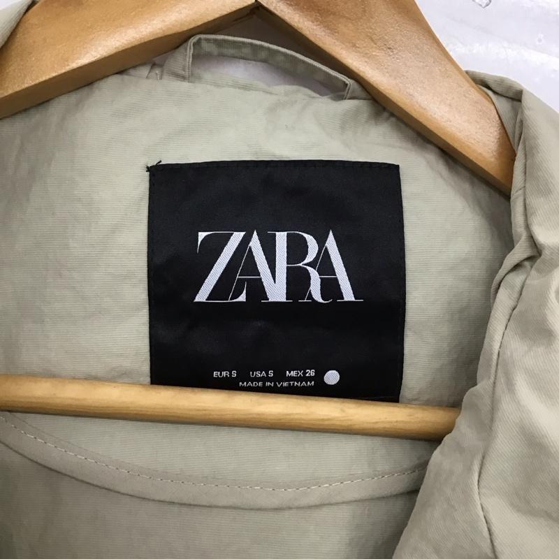 ザラ ZARA ジャケット、上着 ジャンパー、ブルゾン S 無地 ベージュ / ベージュ / beige レディース USED 古着 中古 10153941