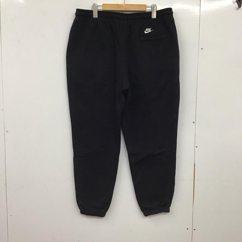 ナイキ NIKE パンツ ワークパンツ、ペインターパンツ fz0882-010 クラブカフジョガーパンツ スウェットパンツ XXL ロゴ、文字 黒 / ブラック / black メンズ USED 古着 中古 10153942