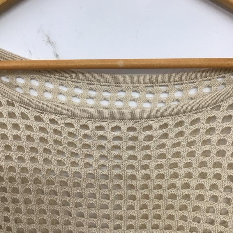 パブリュクス PUBLUX カットソー 長袖 FREE 無地 ベージュ / ベージュ / beige レディース USED 古着 中古 10153943