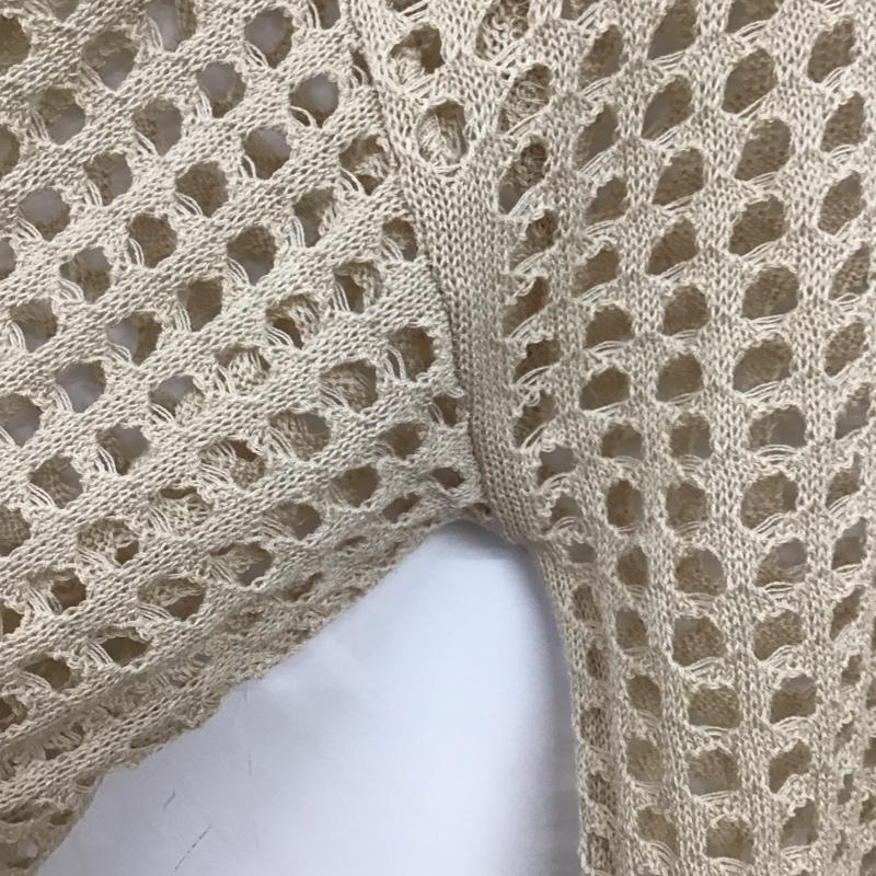 パブリュクス PUBLUX カットソー 長袖 FREE 無地 ベージュ / ベージュ / beige レディース USED 古着 中古 10153943