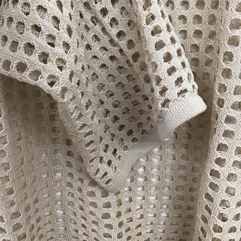 パブリュクス PUBLUX カットソー 長袖 FREE 無地 ベージュ / ベージュ / beige レディース USED 古着 中古 10153943