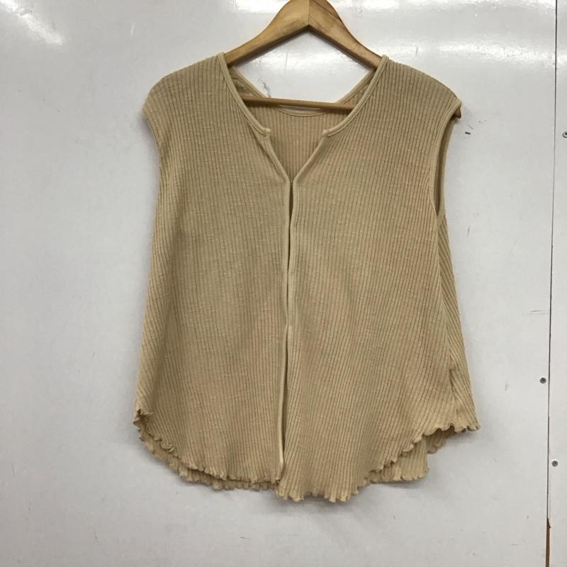 ミスティック mystic ベスト ベスト FREE 無地 ベージュ / ベージュ / beige レディース USED 古着 中古 10153947