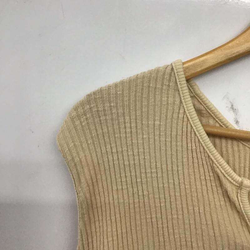 ミスティック mystic ベスト ベスト FREE 無地 ベージュ / ベージュ / beige レディース USED 古着 中古 10153947