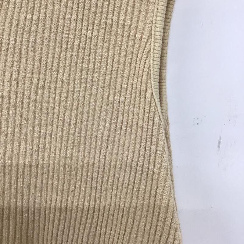 ミスティック mystic ベスト ベスト FREE 無地 ベージュ / ベージュ / beige レディース USED 古着 中古 10153947