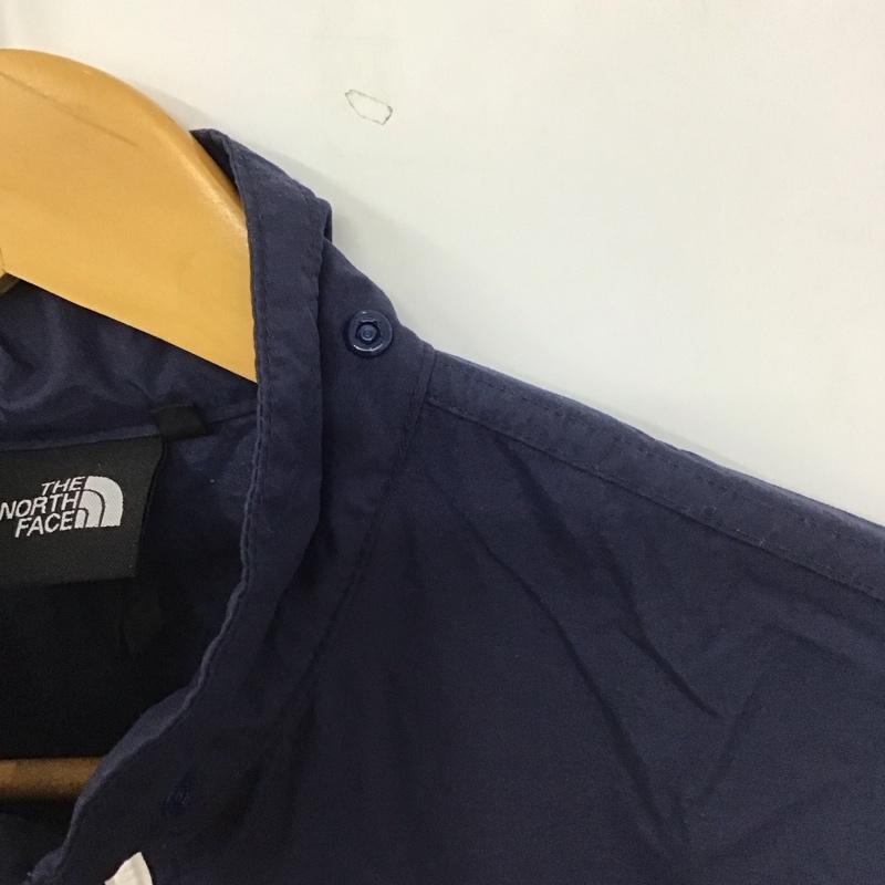 ザノースフェイス THE NORTH FACE ジャケット、上着 ジャケット、ブレザー 150cm ロゴ、文字 紺 / ネイビー / navy ボーイズ USED 古着 中古 10153949
