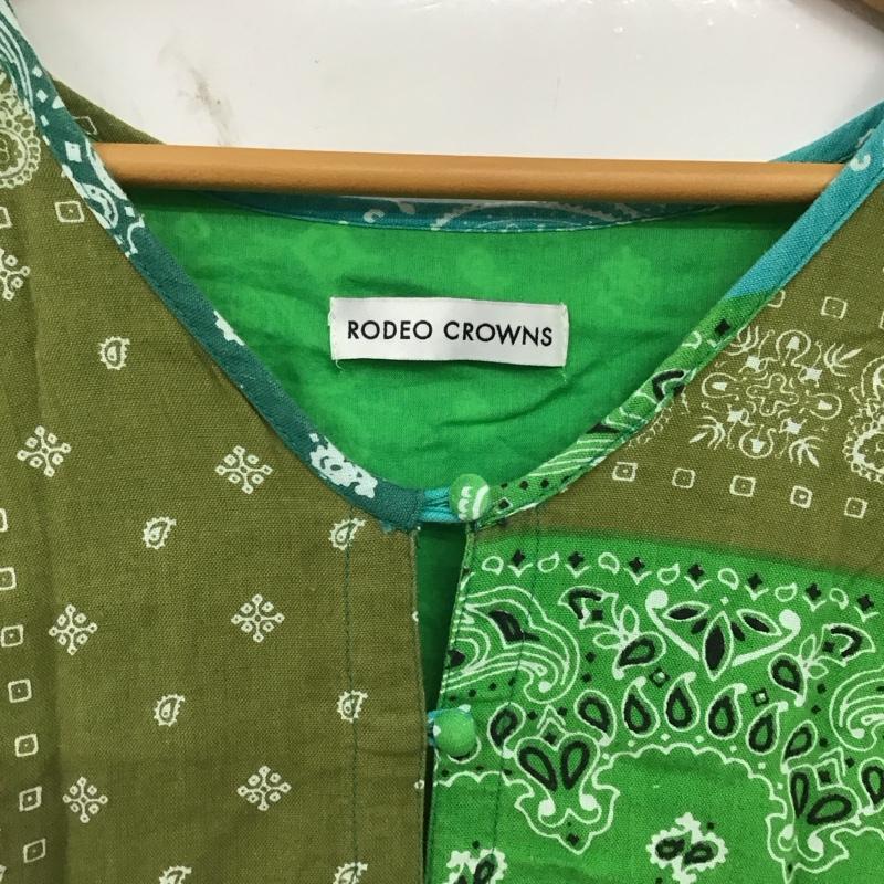 ロデオクラウンズ Rodeo Crowns トップス トップス ノースリーブ FREE 総柄 マルチカラー / マルチカラー / multicolor レディース USED 古着 中古 10153951