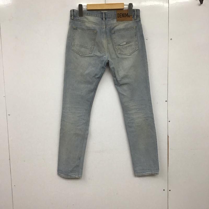 ゴールデングースデラックスブランド GOLDEN GOOSE DELUXE BRAND パンツ デニム、ジーンズ デニムパンツ スリムパンツ カジュアルパンツ 26インチ ダメージ加工 インディゴ / インディゴ / Indigo メンズ USED 古着 中古 10153954
