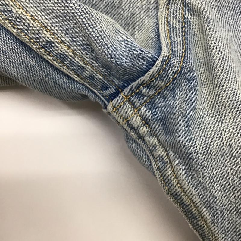 ゴールデングースデラックスブランド GOLDEN GOOSE DELUXE BRAND パンツ デニム、ジーンズ デニムパンツ スリムパンツ カジュアルパンツ 26インチ ダメージ加工 インディゴ / インディゴ / Indigo メンズ USED 古着 中古 10153954