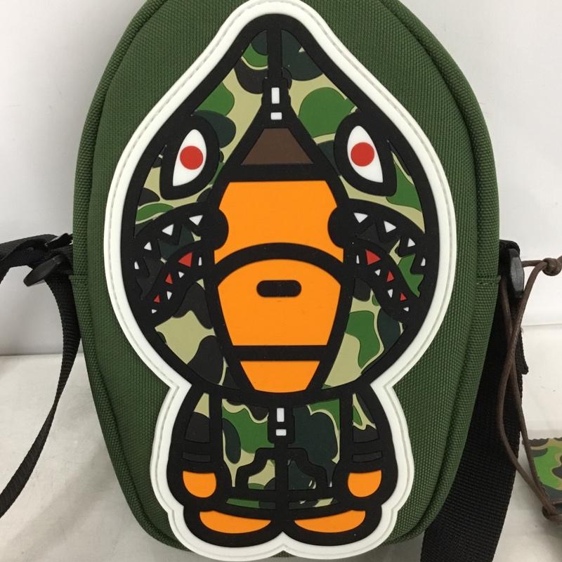 アベイシングエイプ A BATHING APE ショルダーバッグ ショルダーバッグ ABC CAMO MILO SHARK SHOULDER BAG  マルチカラー / マルチカラー / multicolor メンズ USED 古着 中古 10153956