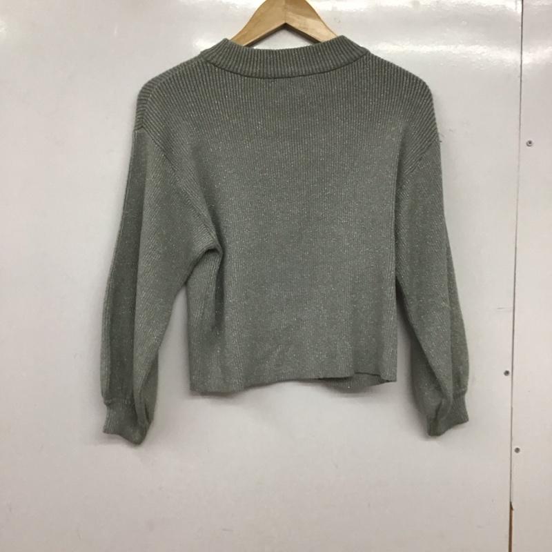 アルシーヴ archives ニット、セーター 長袖 M 無地 灰 / グレー / gray レディース USED 古着 中古 10153957